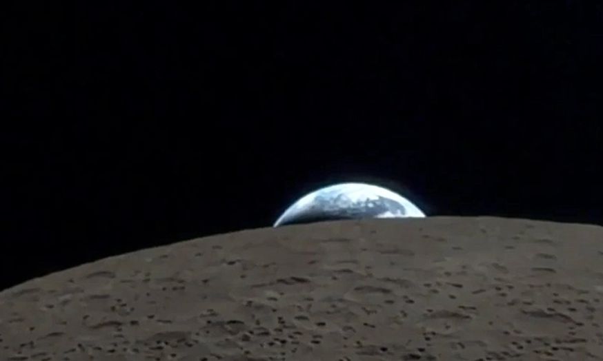 Η στιγμή που η Γη «εξαφανίζεται» πίσω από τη Σελήνη - Το βίντεο που τράβηξε αστροναύτης της NASA