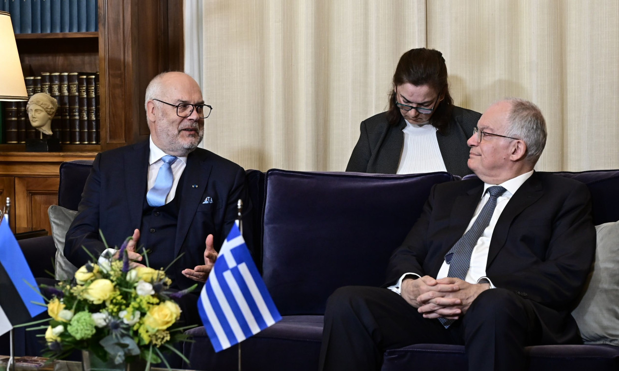 Συνάντηση Τασούλα με πρόεδρο Εσθονίας: Άριστο το επίπεδο των διμερών σχέσεων