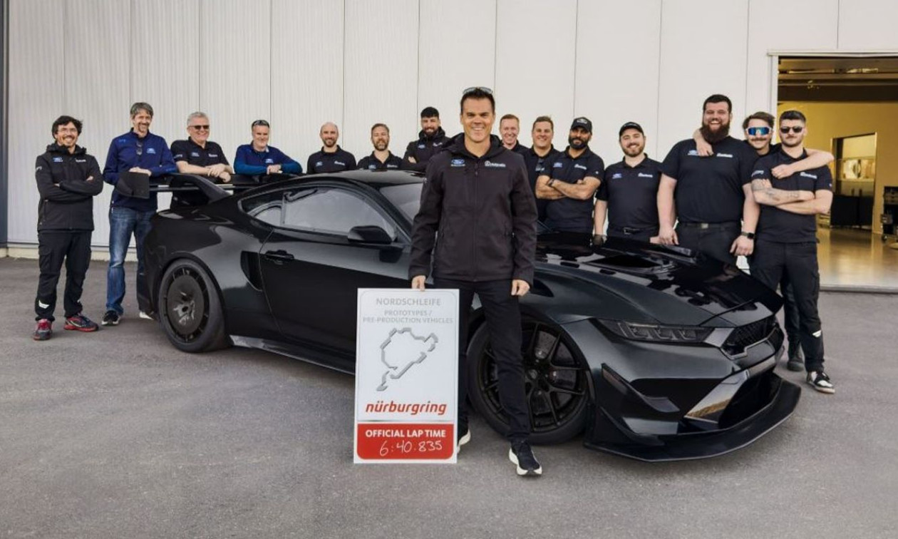 H Ford Mustang GTD σαρώνει το Nürburgring με χρόνο-ρεκόρ