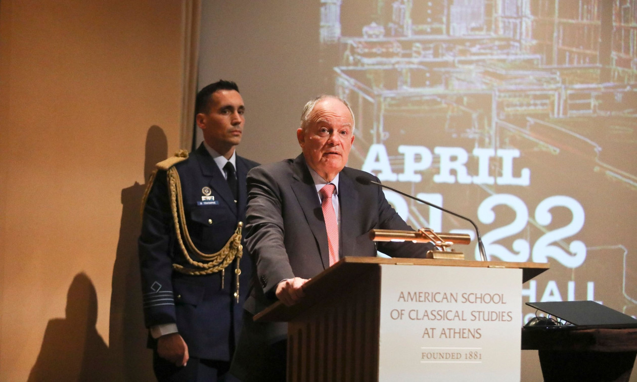 Γεννάδειος Βιβλιοθήκη: Ο Τασούλας κήρυξε την έναρξη του Διεθνούς Συνεδρίου