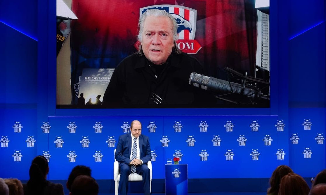 Μπάνον:  Οι Έλληνες υπερδύναμη στη ναυτιλία - Το παράδειγμα της Ελλάδας για την ευρωπαϊκή ασφάλεια