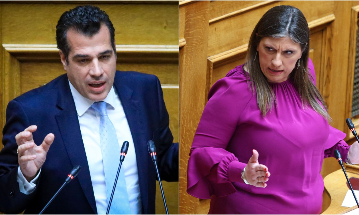 Άγρια κόντρα Πλεύρη – Κωνσταντοπούλου στη Βουλή για τα… πτυχία τους: «Να τα συγκρίνουμε»