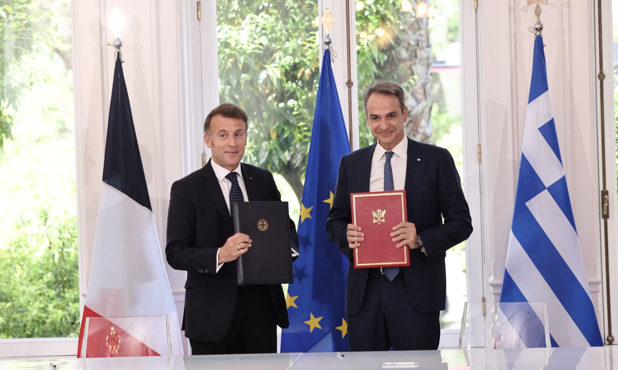 Ελλάς - Γαλλία συμμαχία: Αυτές είναι οι συμφωνίες που υπογράφηκαν