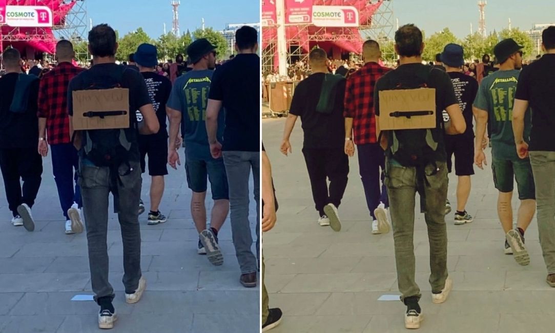 «Ψάχνω Ticket»: Ο θαυμαστής των Metallica που έψαχνε εισιτήριο με... χαρτόνι στην πλάτη