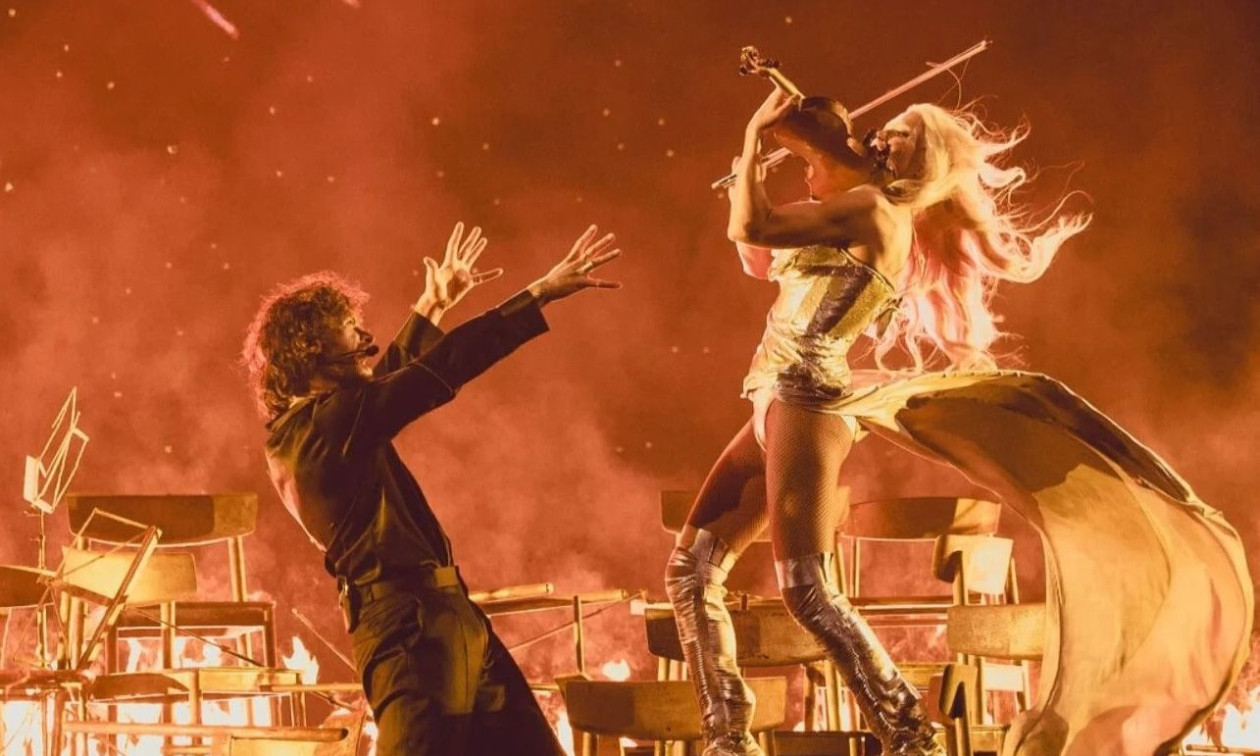 Eurovision 2026: Η Λίντα Μπράβα και ο Πιτ Πάρκονεν από τη Φινλανδία ξεσήκωσαν το στάδιο