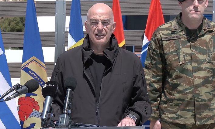 Δένδιας: «Δεν θέλω καν να σκεφτώ τι θα σήμαινε η σύγκρουση πλοίου με το ουκρανικό drone»