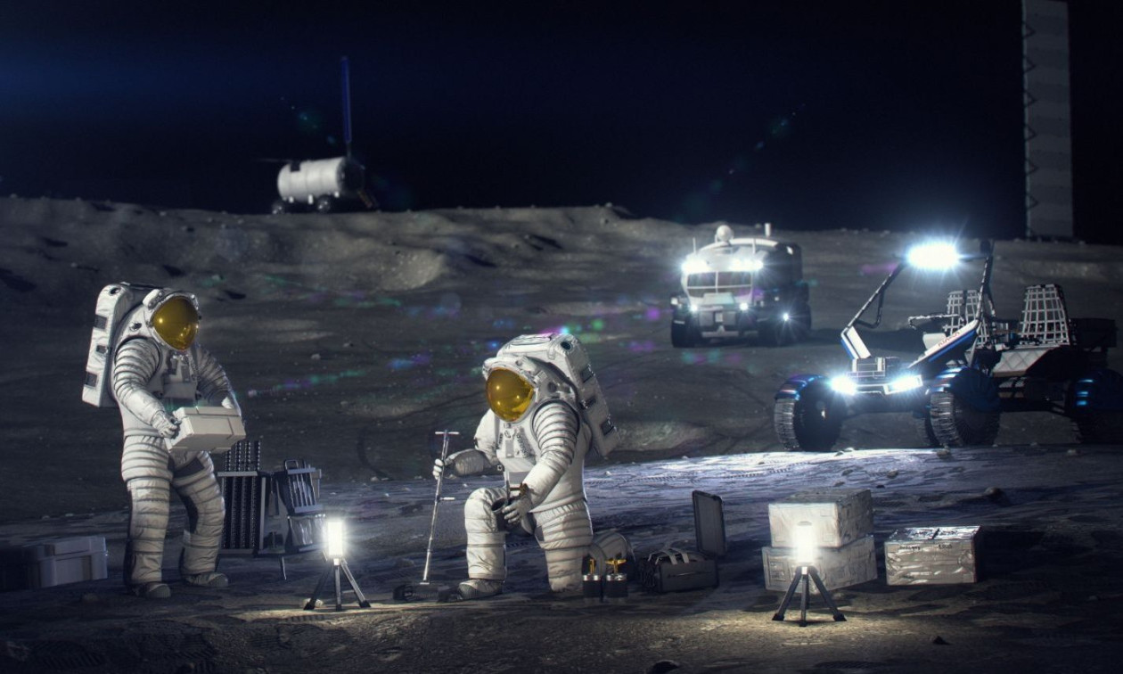 Η ανθρωπότητα ξαναγράφει την Ιστορία της: H NASA ξεκινάει το χτίσιμο βάσης στη Σελήνη