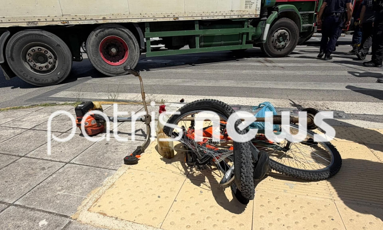 Τραγωδία στον Πύργο: Νεκρός 55χρονος ποδηλάτης που παρασύρθηκε από φορτηγό