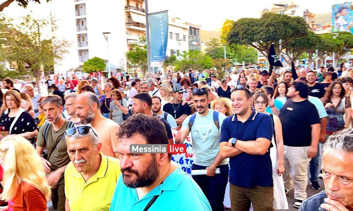 Καλαμάτα: Χιλιάδες πολίτες στους δρόμους για τη δολοφονία της Σίλιας -Στον ανακριτή ο συζυγοκτόνος