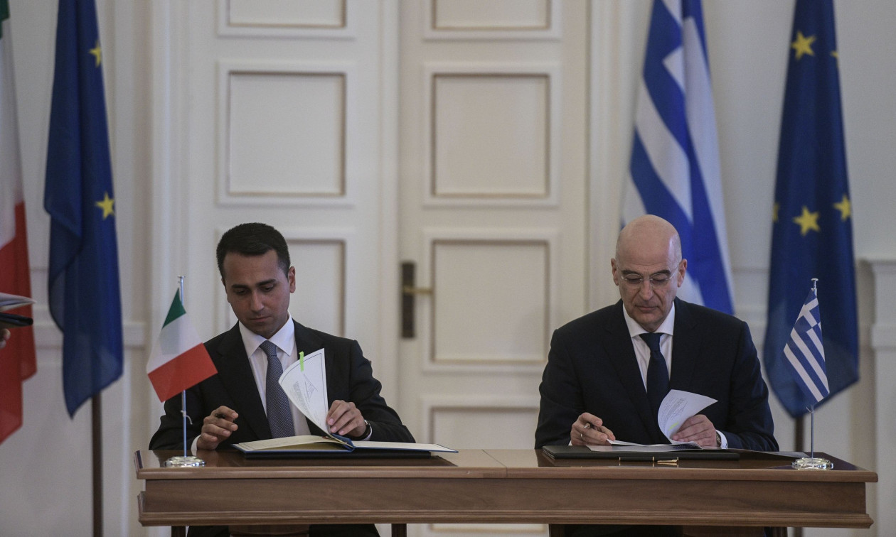 Δένδιας για τη συμφωνία ΑΟΖ με την Ιταλία: «Με την επέκταση 