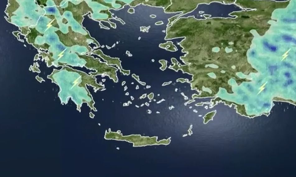 Καιρός: Έρχεται ψυχρή μάζα με καταιγίδες - Οι περιοχές που θ