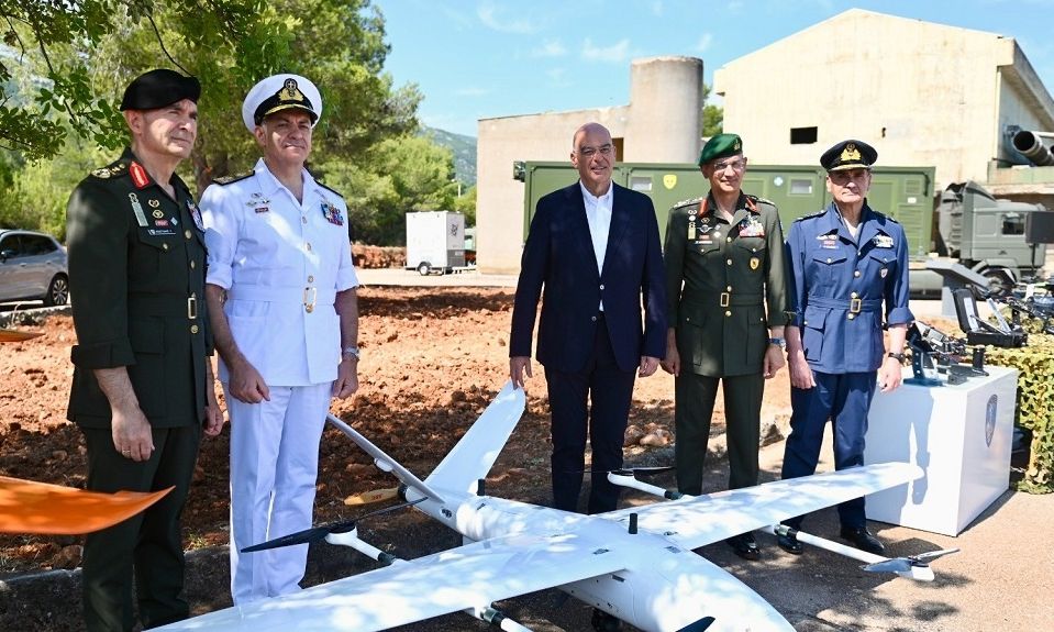 Θεμελιώθηκε στη Μαλακάσα το νέο εργοστάσιο drones των Ενόπλων Δυνάμεων