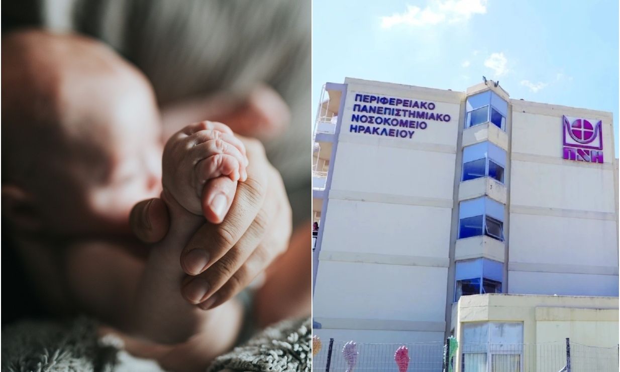 Ηράκλειο: Δίωξη για κακούργημα στον παππού του 18 μηνών βρέφους που «έσβησε» στο ΠΑΓΝΗ