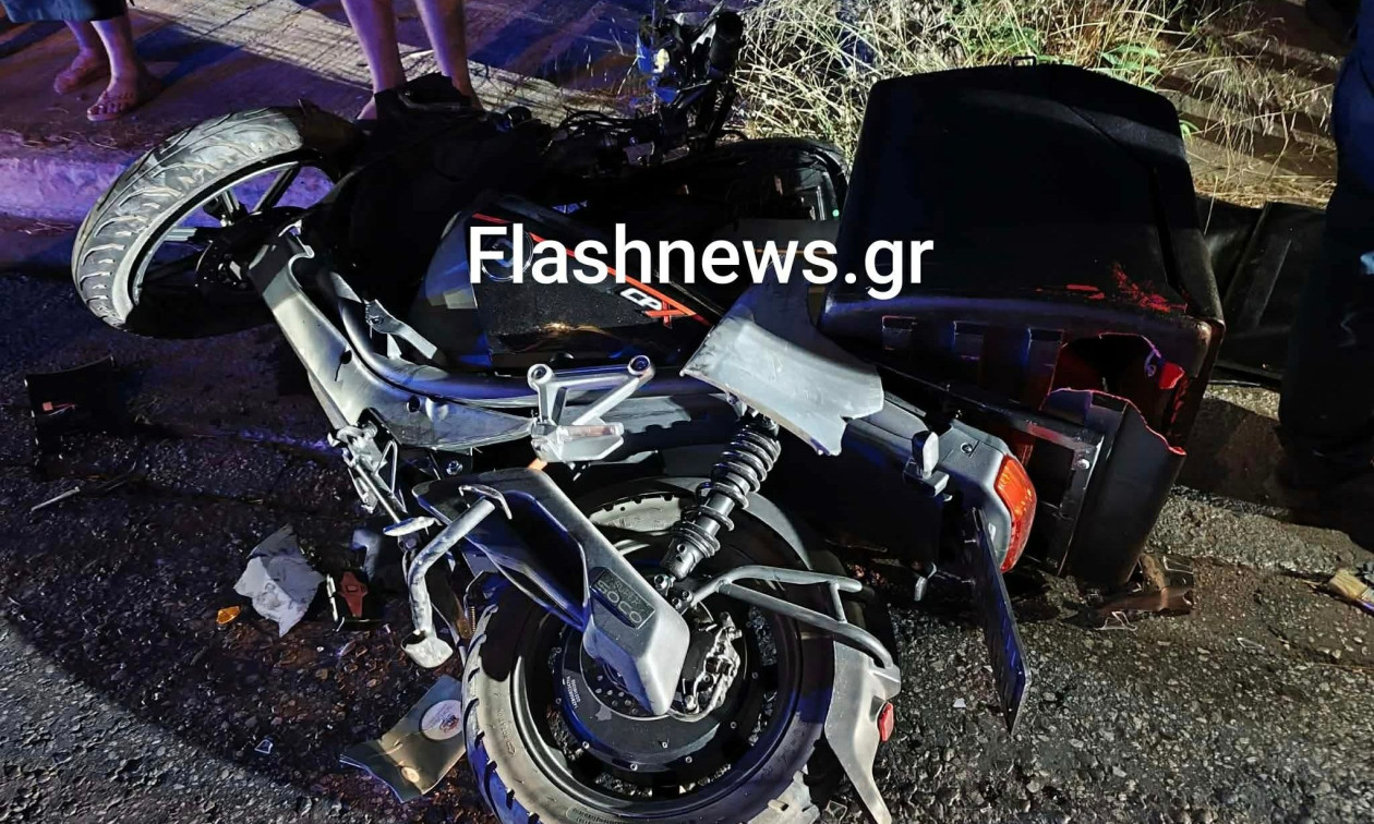 Χανιά: Οδηγός αυτοκινήτου χτύπησε διανομέα και τον εγκατέλειψε