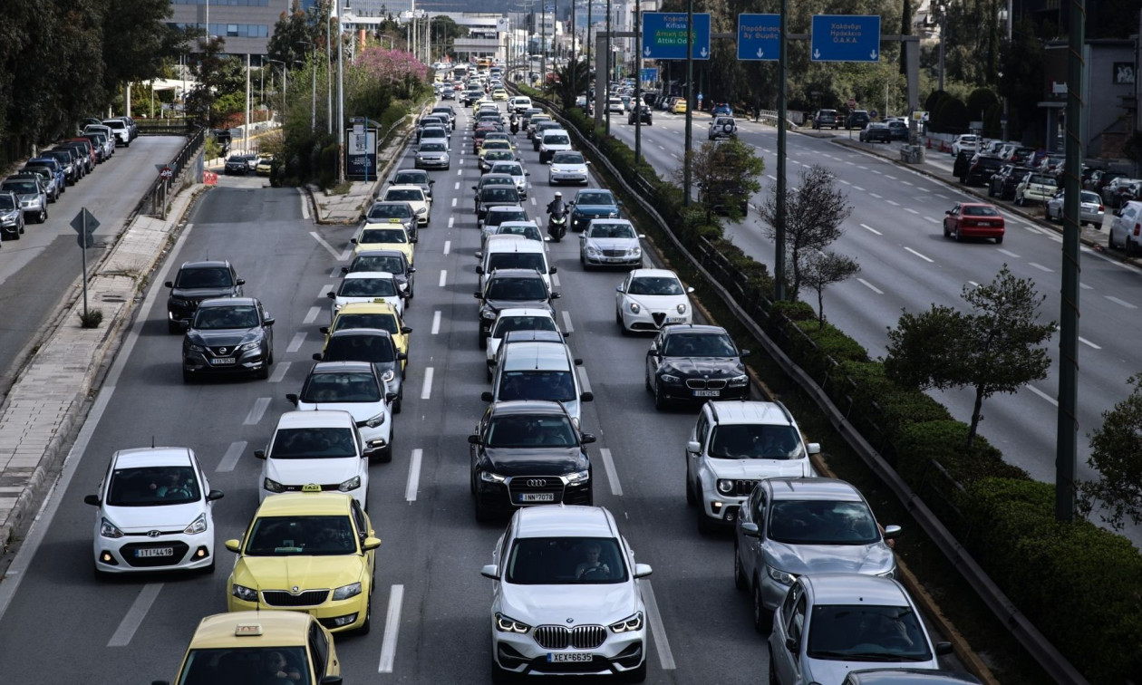Κυκλοφοριακές ρυθμίσεις λόγω εργασιών στη λεωφόρο Κηφισίας στο Μαρούσι