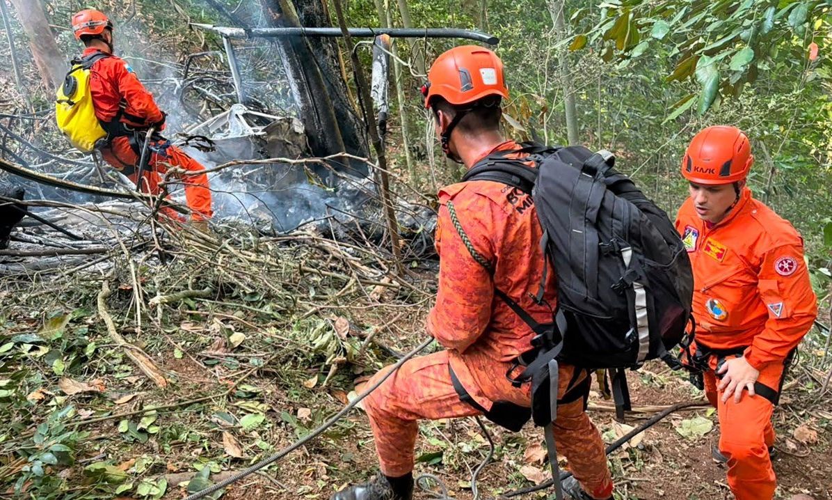 Βραζιλία: Τουριστικό ελικόπτερο συνετρίβη στο Ρίο ντε Τζανέιρο με τέσσερις νεκρούς
