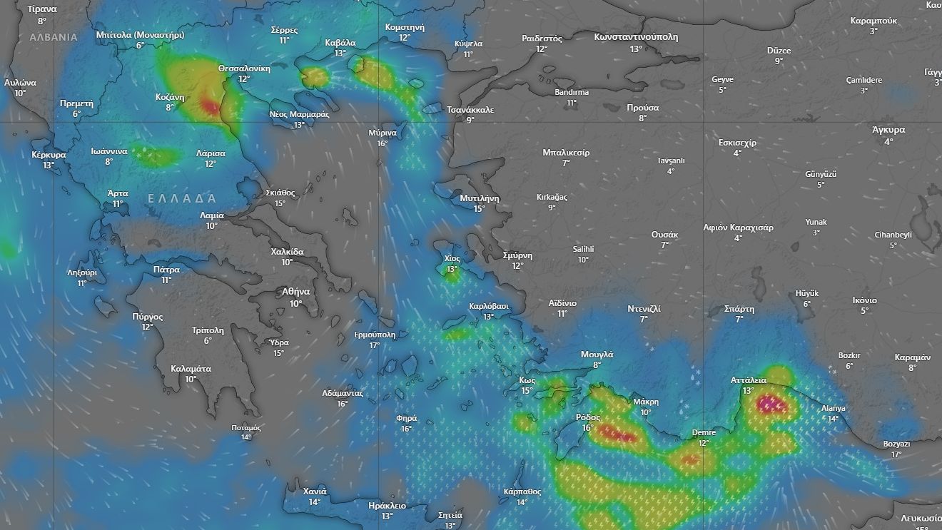 Ο Byron κινείται ανατολικά: Που χτυπά μέχρι το μεσημέρι - Πρόβλεψη Ιταλών μετεωρολόγων για «Σούπερ Αντικυκλώνα» μέχρι της Αγίας Λουκίας