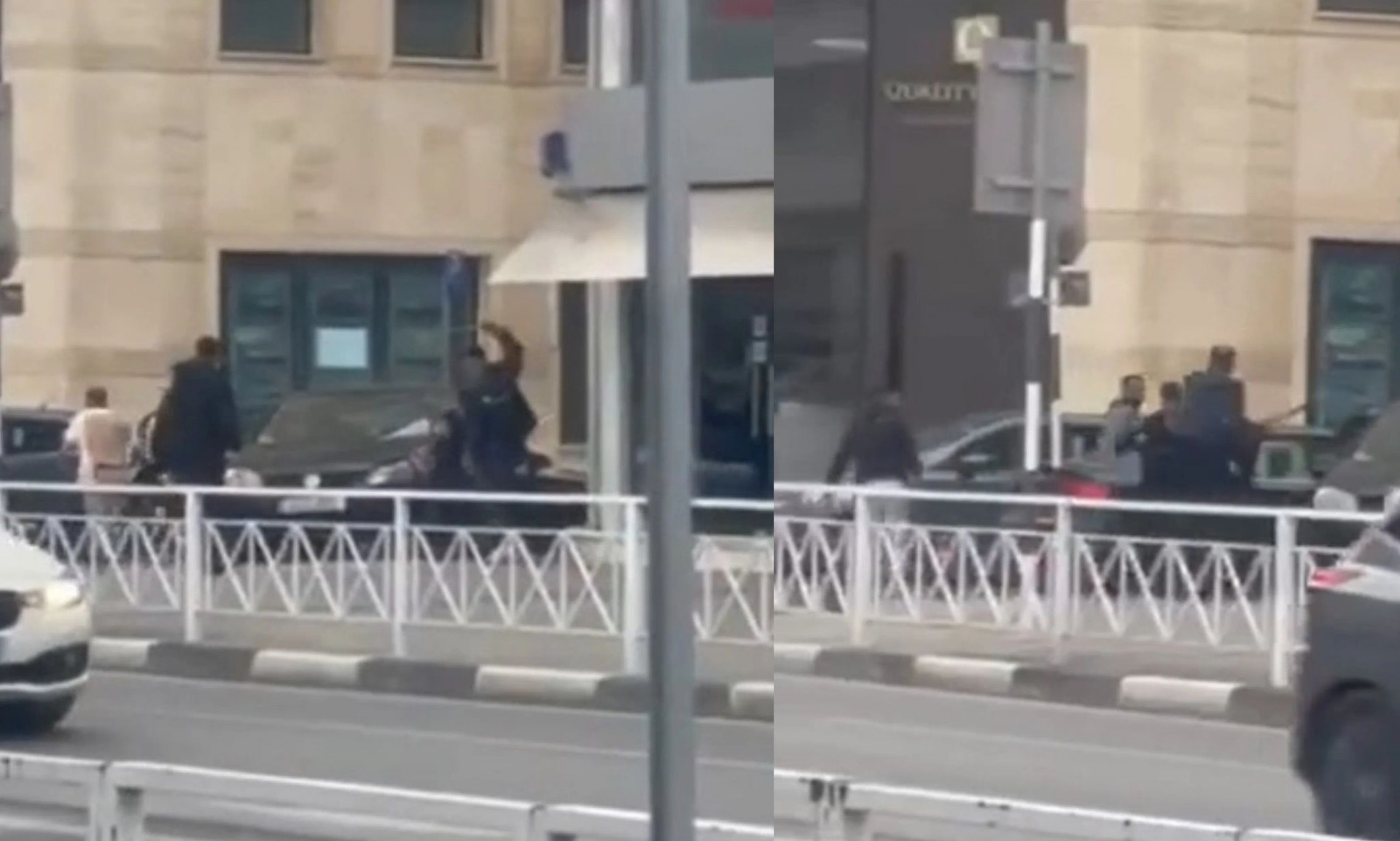 Βίντεο-ντοκουμέντο: Η στιγμή της αιματηρής συμπλοκής με όπλα και τσεκούρια στο κέντρο της Λάρνακας - Άφαντοι οι δράστες