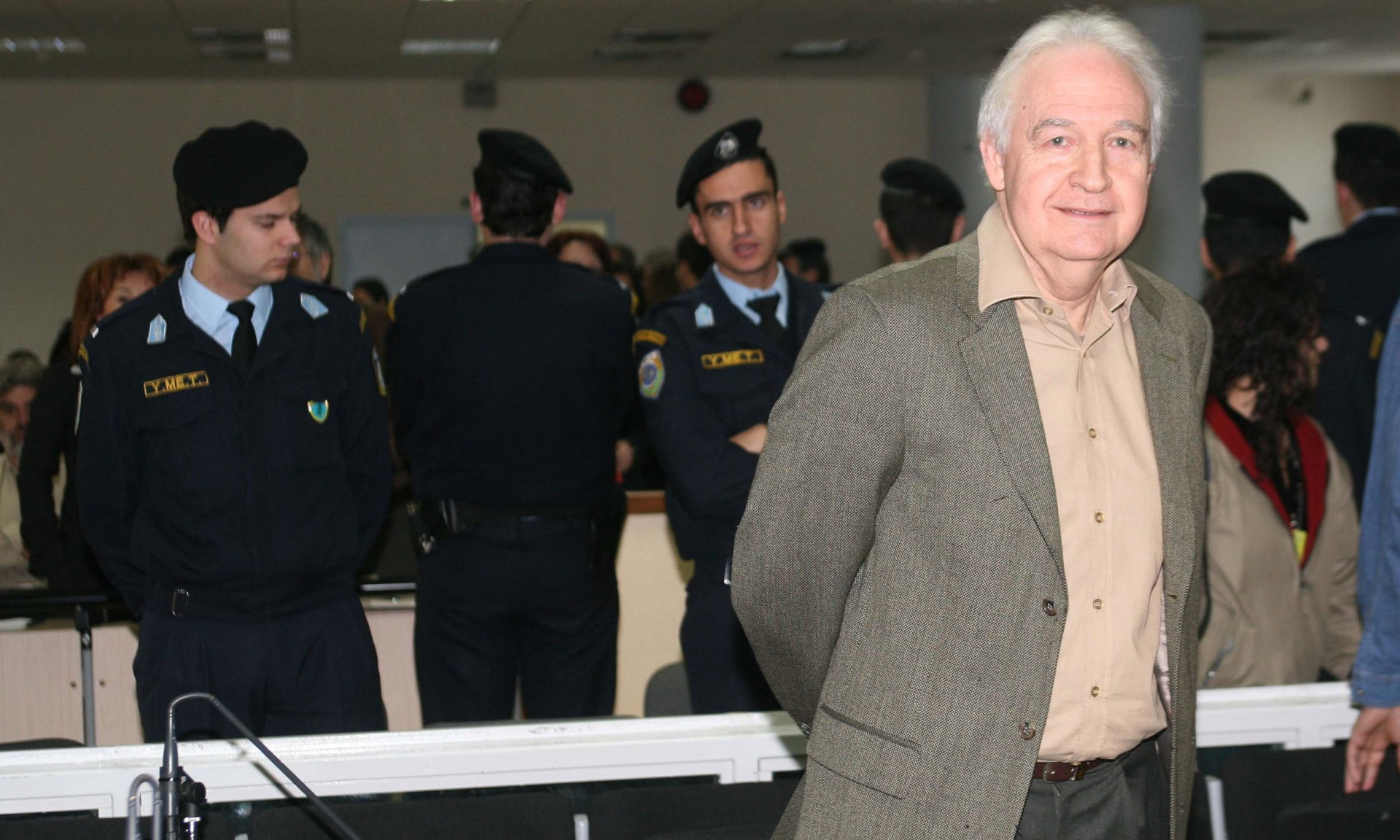 Αποφυλακίστηκε ο αρχηγός της «17 Νοέμβρη»  Αλέξανδρος Γιωτόπουλος