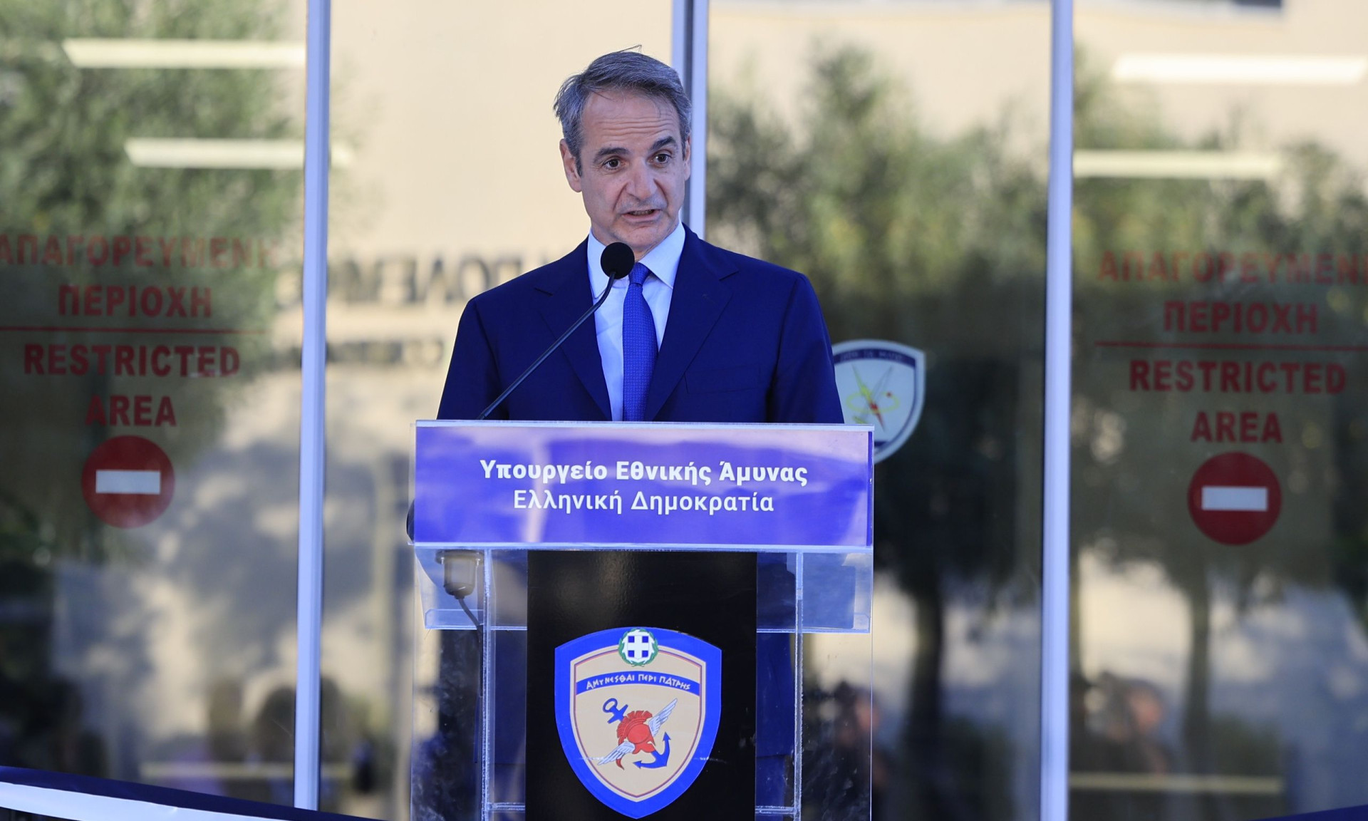 Μητσοτάκης στα εγκαίνια του κτιρίου Διεύθυνσης Κυβερνοχώρου του ΥΠΕΘΑ: «Ένα υπερσύγχρονο ψηφιακό οχυρό, από σήμερα θα είμαστε πιο ασφαλείς»