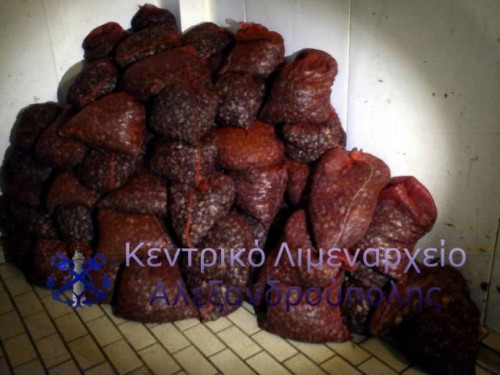 Αλεξ/πολη: Εντοπίστηκε και κατασχέθηκε μεγάλη ποσότητα οστρακοειδών