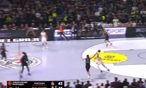 Euroleague: Η Παρτιζάν επιτέθηκε με 6 παίκτες εναντίον της Ρεάλ και δεν το κατάλαβε κανείς! (video)
