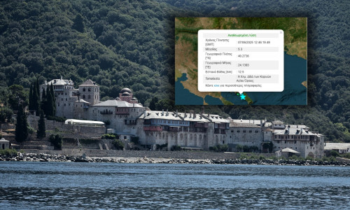 Σεισμός στο Άγιο Όρος: Επιμένει ο Παπαδόπουλος - «Δεν είναι ο κύριος σεισμός - Δίνει μέχρι 6 Ρίχτερ»