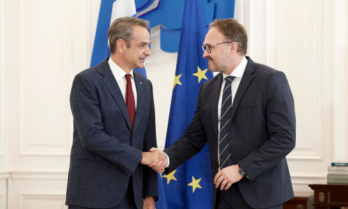 Μητσοτάκης σε επίτροπο Γιόργκενσεν: Περιμένουμε ευρωπαϊκά κονδύλια για το πρόβλημα της στέγασης