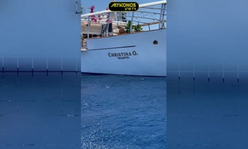 Μύκονος: Το πάρτυ του 1 εκατ. ευρώ στη θρυλική θαλαμηγό του Αριστοτέλη Ωνάση