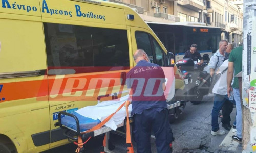 Πάτρα: Σοβαρό τροχαίο στο κέντρο της πόλης - Στο νοσοκομείο μία γυναίκα