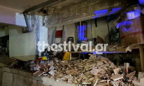 Θεσσαλονίκη: Ισχυρή έκρηξη σε πολυκατοικία - Τρομοκρατικό χτύπημα «βλέπουν» οι αστυνομικοί