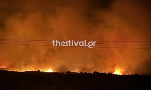 Φωτιά τώρα: Μαίνεται το πύρινο μέτωπο στην Άσσηρο, ολονύχτια η μάχη με τις φλόγες – Ήχησε το 112