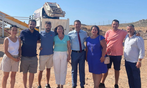 Σε λειτουργία ο Σταθμός Μεταφόρτωσης Απορριμάτων στην Ελαφόνησο