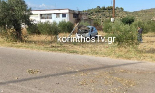 Σοβαρό τροχαίο με δύο τραυματίες στην Κορινθία