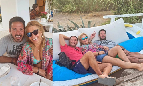 Η Δέσποινα Μοιραράκη χαλαρώνει στη Μύκονο μαζί με τους γιους της – Δείτε φωτογραφίες
