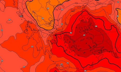 Καιρός: Το ECMWF «κλειδώνει» 40άρια στην Αθήνα - Η ημερομηνία... ορόσημο
