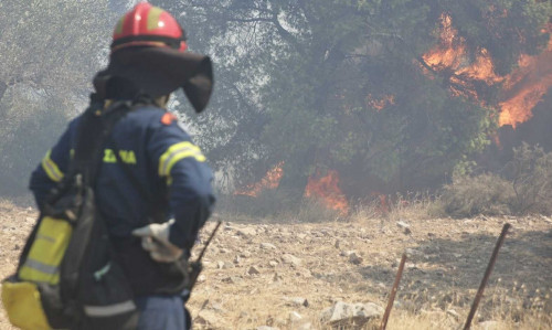 Πρέβεζα: Αυτόπτης μάρτυρας σε εμπρηστική ενέργεια ο δήμαρχος - Αίτημα για κήρυξη σε έκτακτη ανάγκη