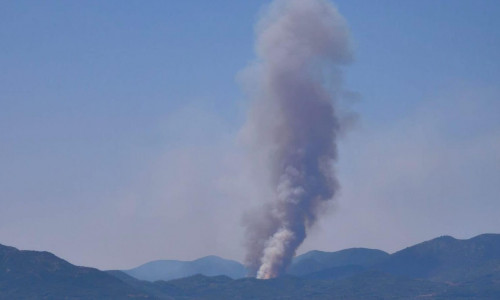 Φωτιά σε αγροτοδασική έκταση στα Πετράλωνα του Δήμου Μεσσήνης - Μήνυμα του 112