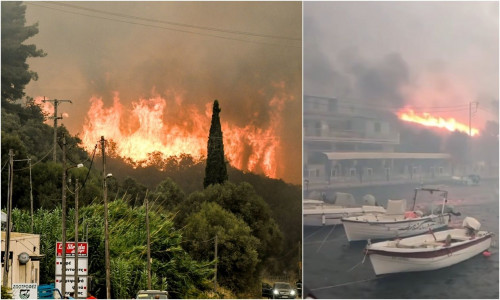 LIVE BLOG: Ανεξέλεγκτη φωτιά στην Πάτρα, εκκένωση 22 οικισμών – Μεγάλες πυρκαγιές σε Χίο, Ζάκυνθο