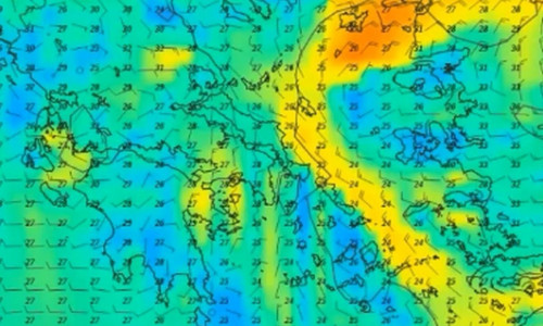 Καιρός: Πότε εξασθενούν οι άνεμοι - Εφιαλτικό το επόμενο 48ώρο