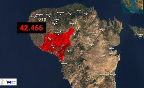 Στάχτη 100.000 στρέμματα από τις φωτιές - Τρομακτικές εικόνες από δορυφόρο