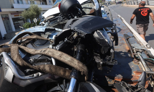 Αγία Παρασκευή: Νεκρός ο αναβάτης της μηχανής μετά το τροχαίο