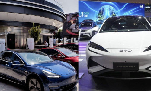 Tesla: «Κατάρρευση» των πωλήσεων στην Ευρώπη - Τριπλασιάστηκαν οι ταξινομήσεις αυτοκινήτων της BYD