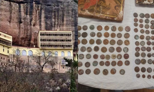 Καλάβρυτα: Τι φέρεται να είπε στον εισαγγελέα ο ηγούμενος της Μονής Μέγα Σπηλαίου για τις εικόνες