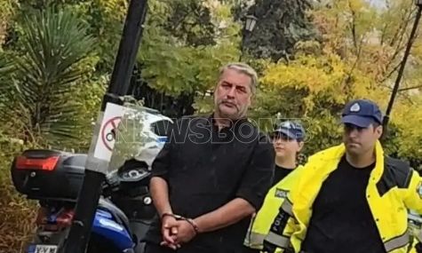 Βασίλης Μπισμπίκης: Με χειροπέδες στην Ευελπίδων