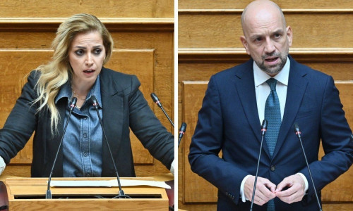 Ένταση Χρηστίδου - Μπάρκα στη Βουλή: «Αν ξαναγελάσεις την ώρα που μιλάω, θα σου σπάσω τα μούτρα»