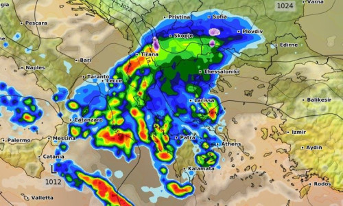 Καιρός: Το ECMWF φέρνει νέα κακοκαιρία - Πότε θα ξεκινήσει