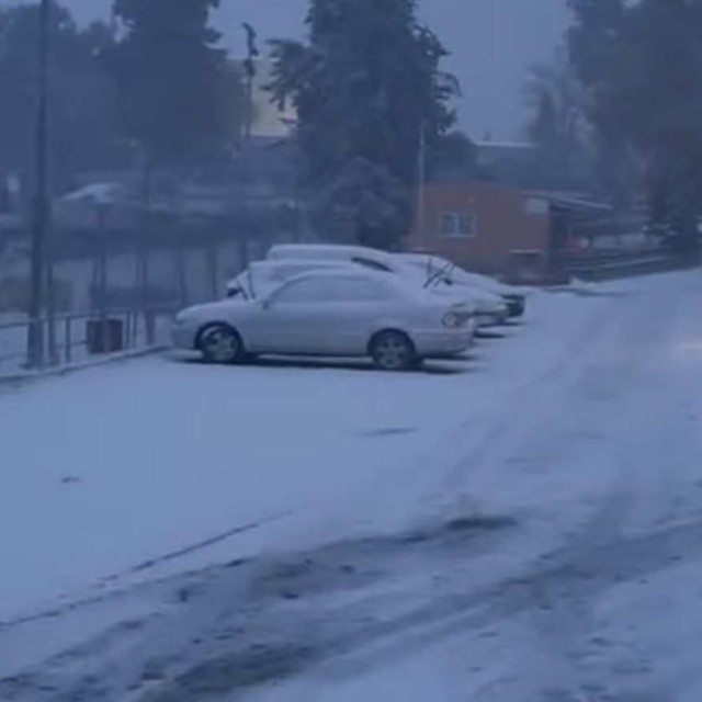 Χιόνισε στη Θεσσαλονίκη: «Ντύθηκε» στα λευκά ο Χορτιάτης - Βίντεο