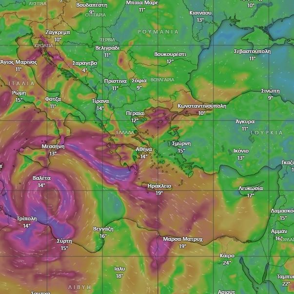 Καιρός: Ψυχρές αέριες μάζες καταλαμβάνουν την χώρα την εβδομάδα που έρχεται - Η πρόβλεψη Ζιακόπουλου
