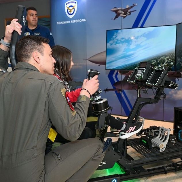 Λαμία: Προσομοιωτές F-16, F-35 και VR
